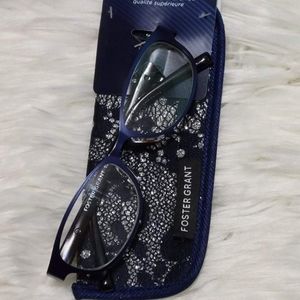 Foster Grant Isa Women's Reading Glasses w Soft Case